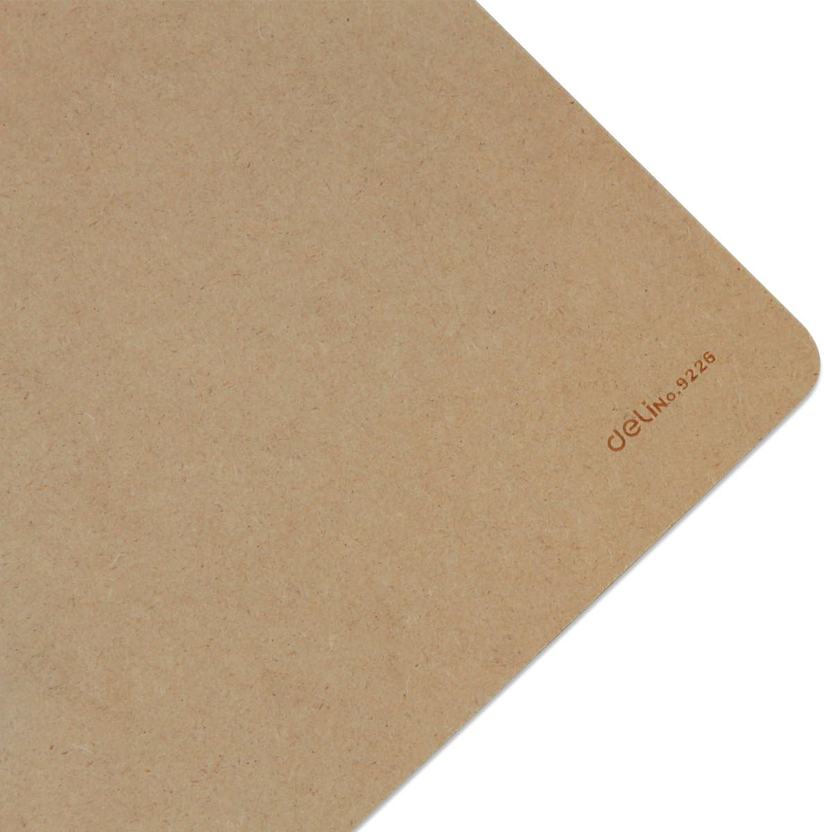 Deli e9226 clipboard, a4 size, brown