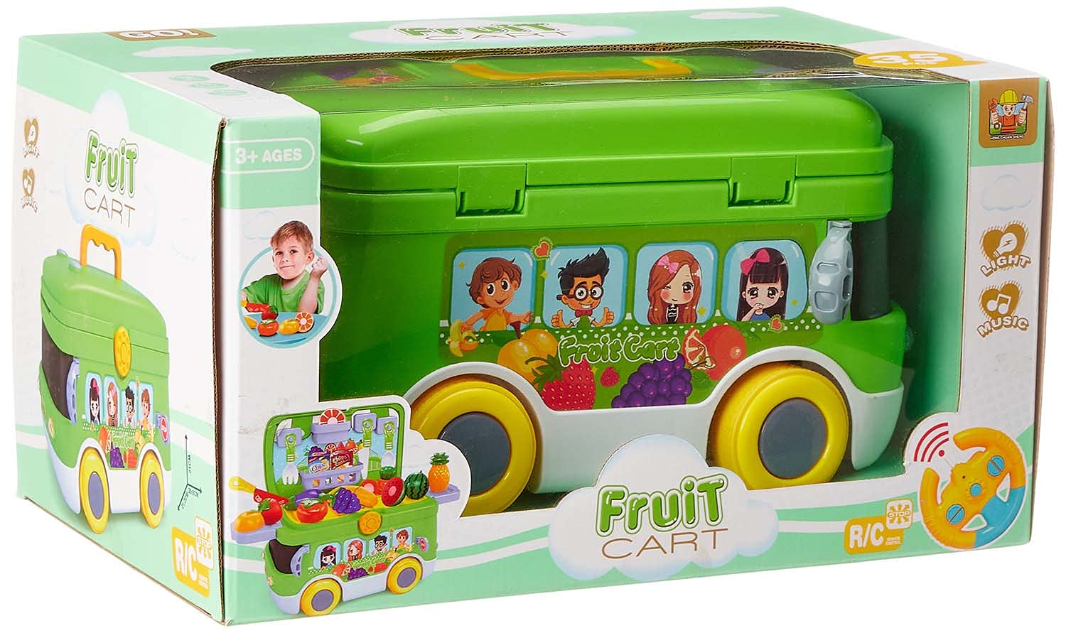 Hong Chuan Sheng Radio Controlled Fruit Cart Playset – 35 Pieces