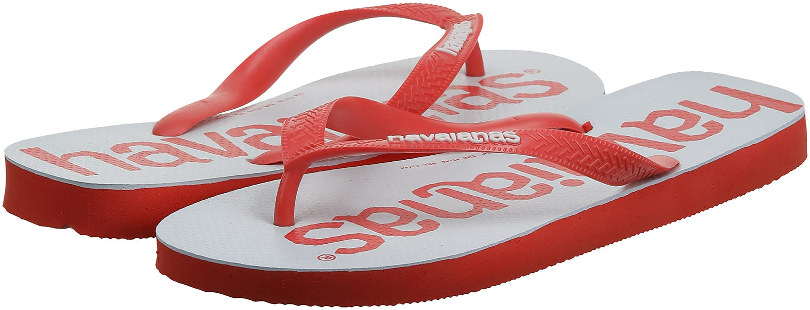 Havaianas Unisex Top Logomania 2 Sandals - Red Crush