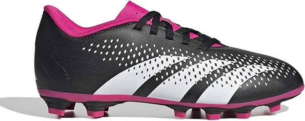 adidas unisex-child PREDATOR ACCURACY.4 CBLACK/FTWWHT/TESHPK HQ0952 FOOTBALL/SOCCER SHOES for Unisex Sneakers