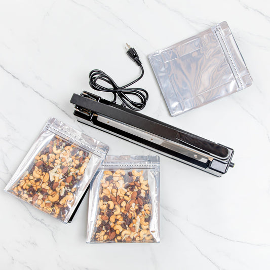Restaurantware Handheld Heat Sealer, Impulse Bag Sealer - 12" Black Extra Heating Element 1ct Box Restaurantware