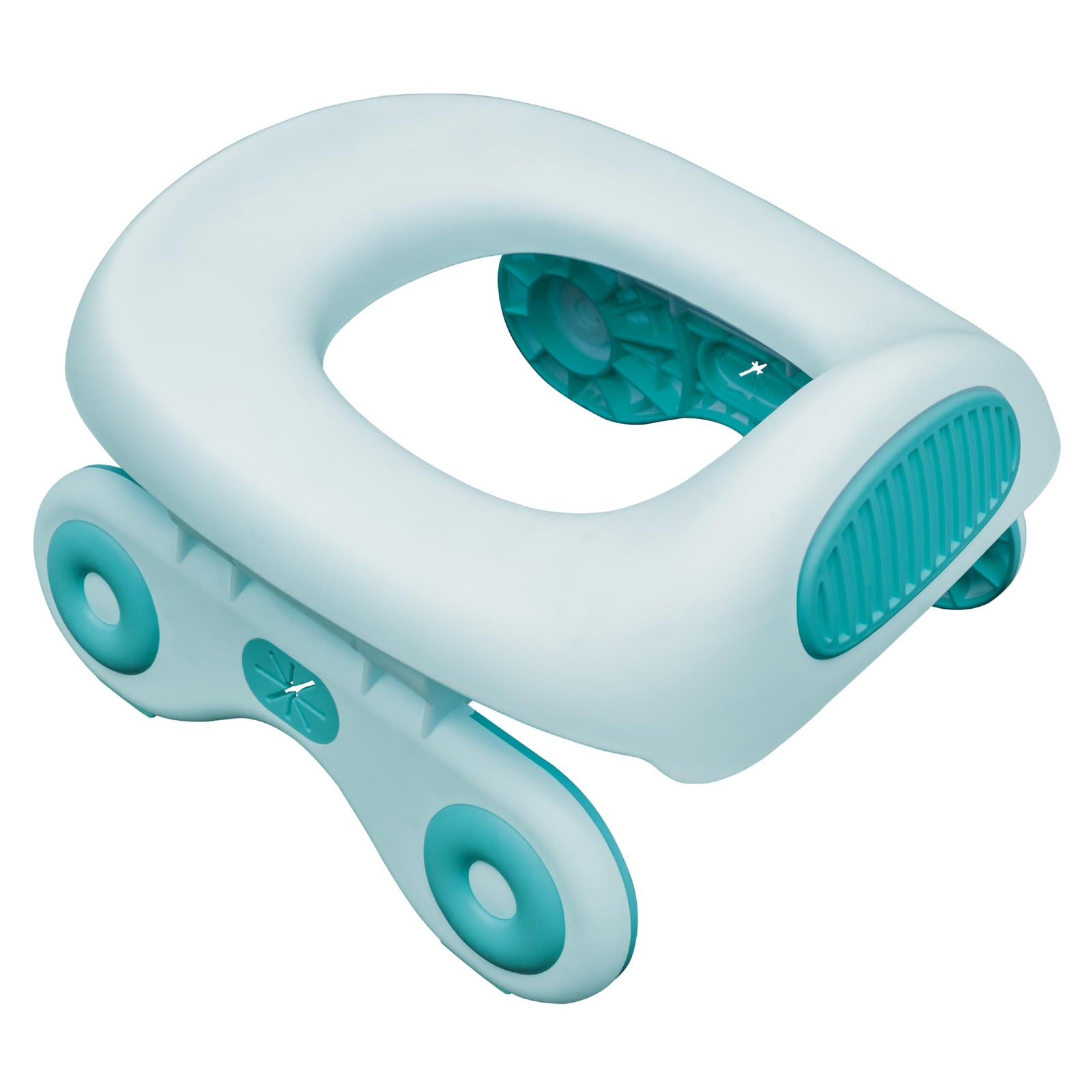 MOON Travel Baby Potty Seat with Disposable Bags |Portable and Sturdy| Lightweight 100% BPAFree Easy Maintenance Perfect for Long Journeys and Adult Toilets-Blue