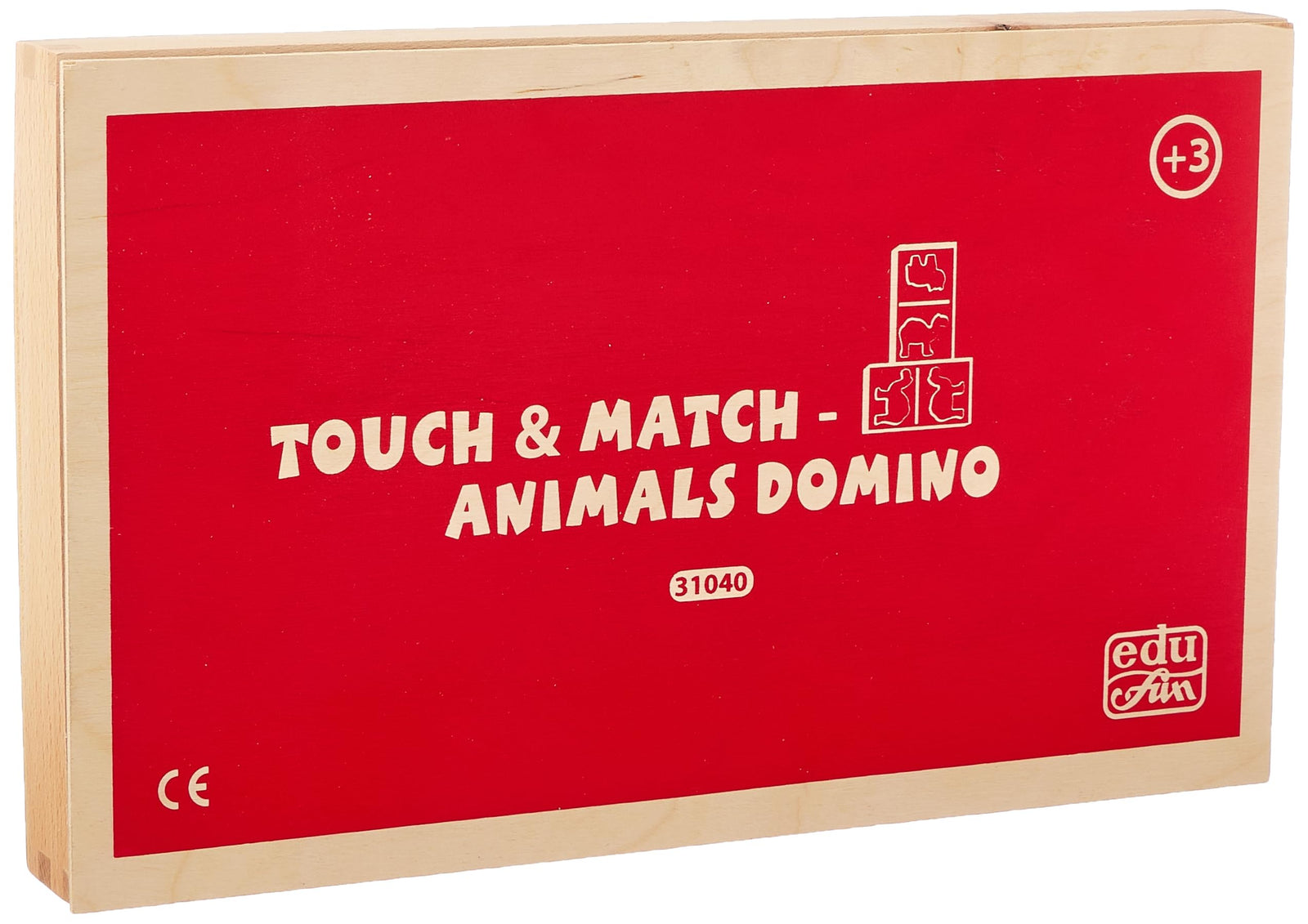 Touch and match dominoes animals