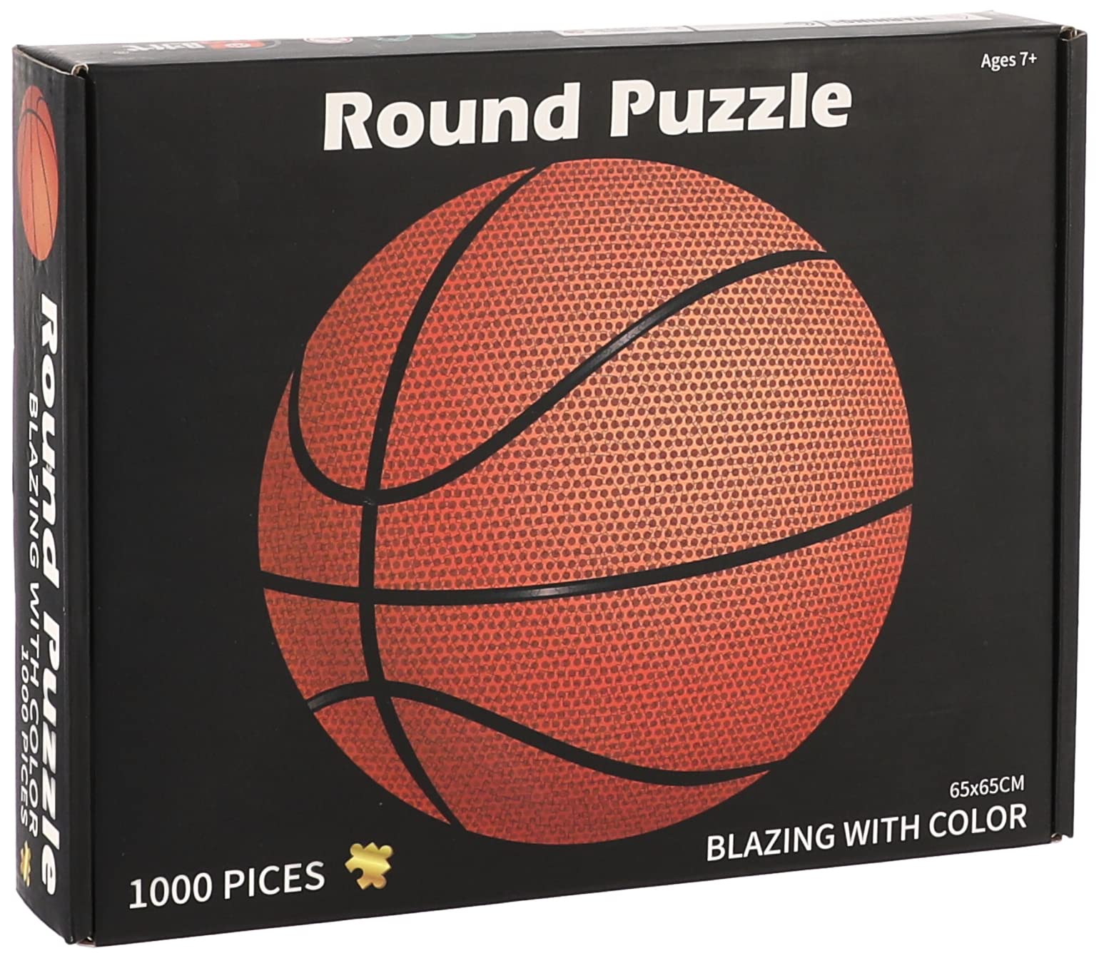 Basketball Shaped Puzzle, 1000 Pieces - 0609-C