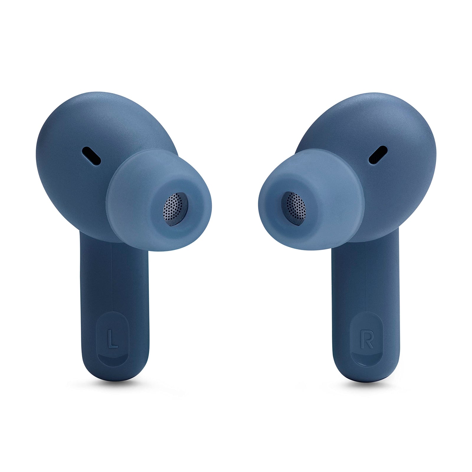 JBL Tune Beam True Wireless Noise Cancelling Earbuds, Pure Bass Sound, Bluetooth 5.3, Smart Ambient, 4-Mics Technology, VoiceAware, 48H Battery, Water and Dust Resistant - Blue, JBLTBEAMBLU