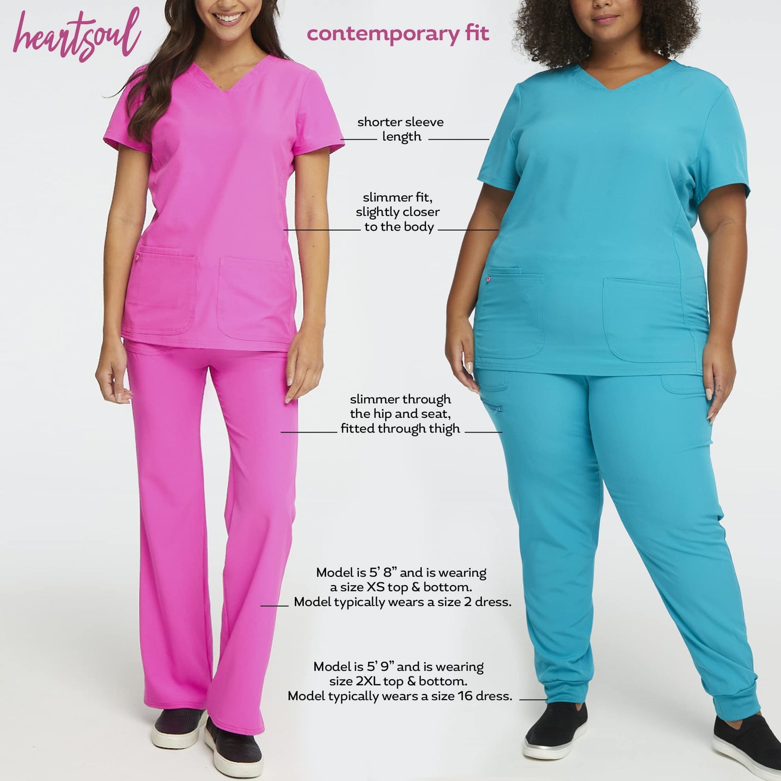 HeartSoul Scrubs Women's Break solutely Fabulous 34