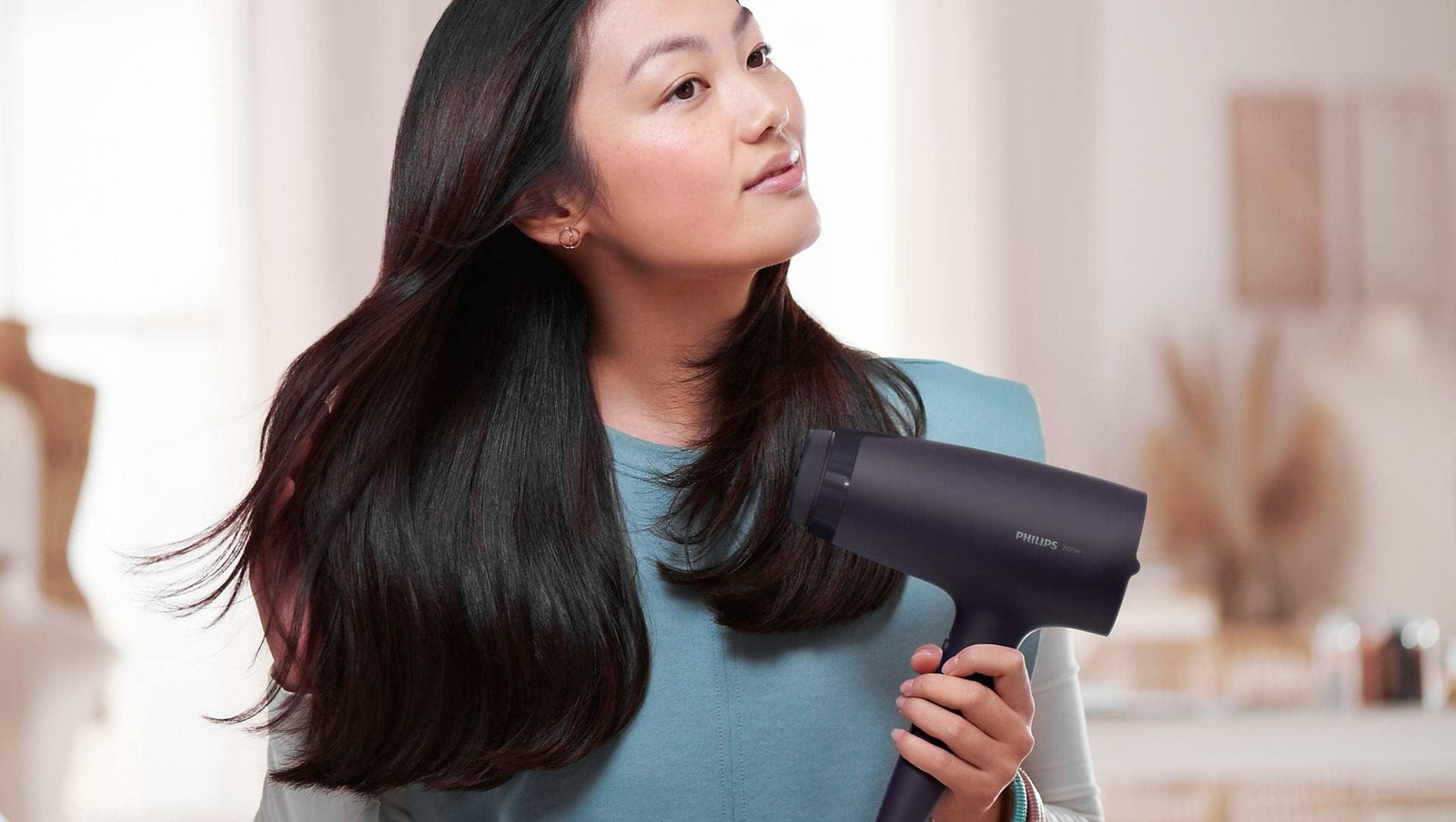 Philips 3000 Hair Dryer - Purple, BHD340