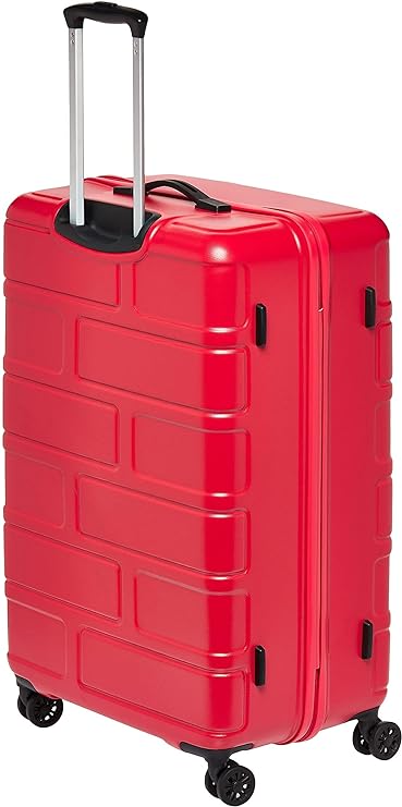 American Tourister Bricklane Hard Luggage Trolley Bag ,RED , Spinner 55/20