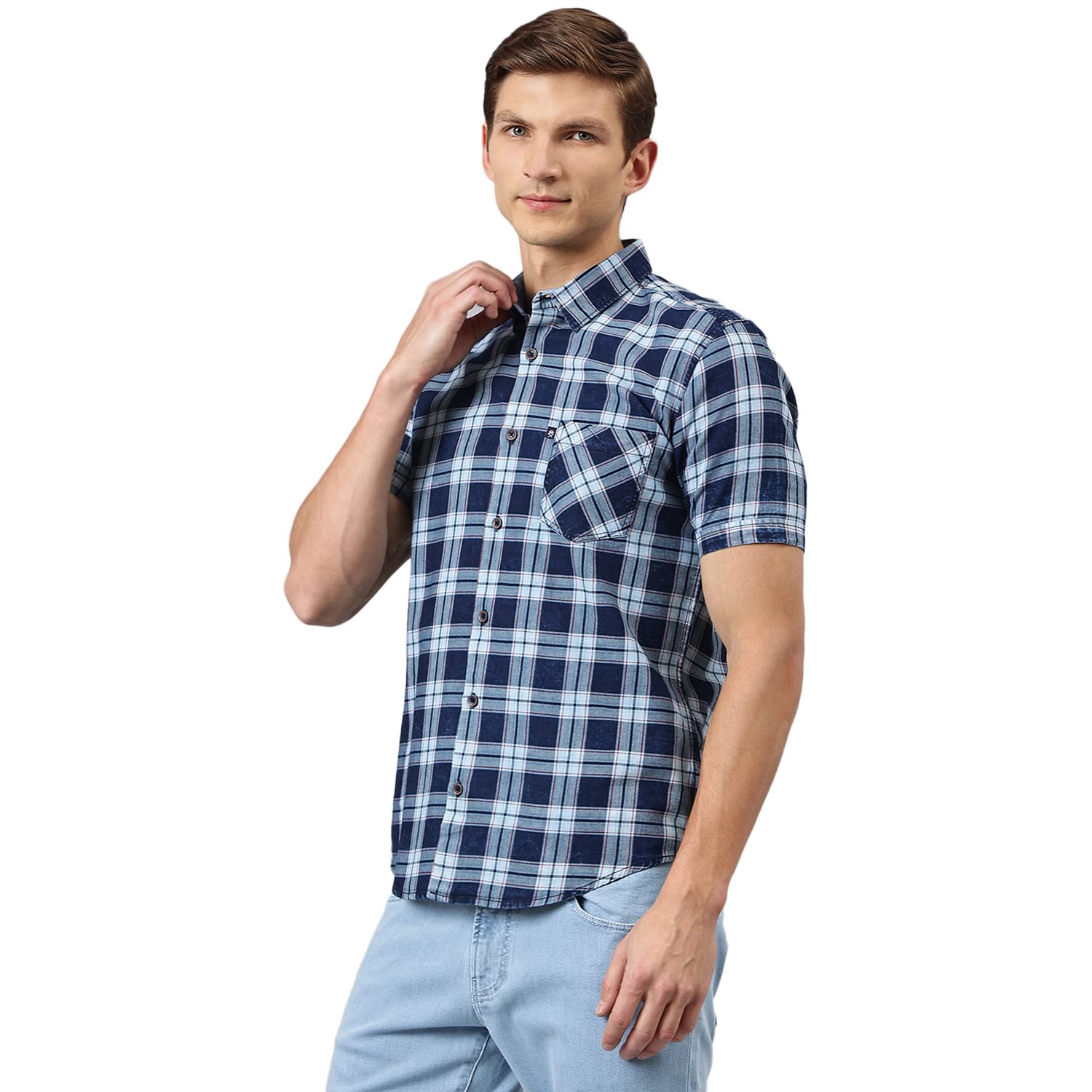 HammerSmith Indigo Checks Shirt