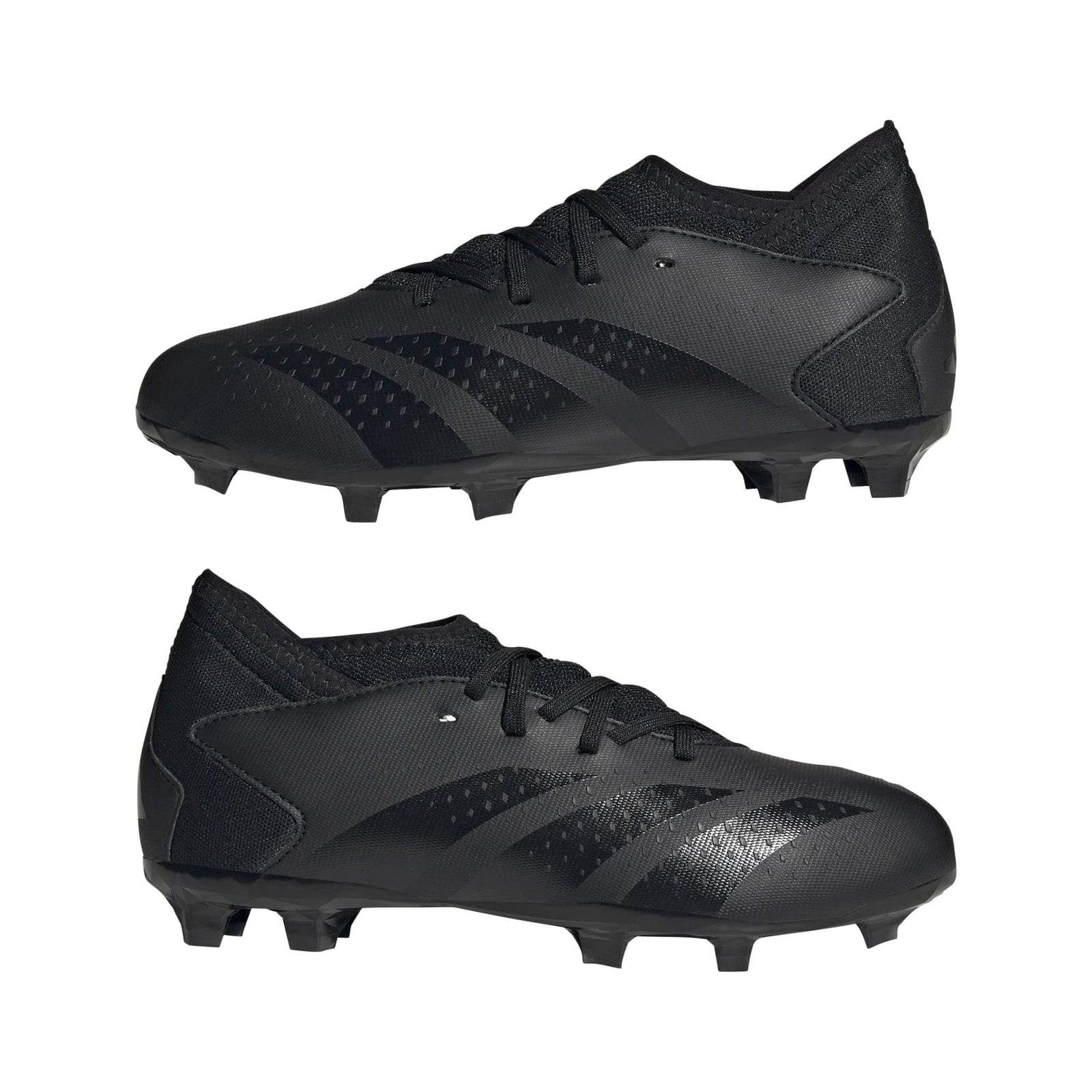 Adidas unisex-child PREDATOR ACCURACY.3 CBLACK/CBLACK/FTWWHT GW4610 FOOTBALL/SOCCER SHOES for Unisex Sneakers