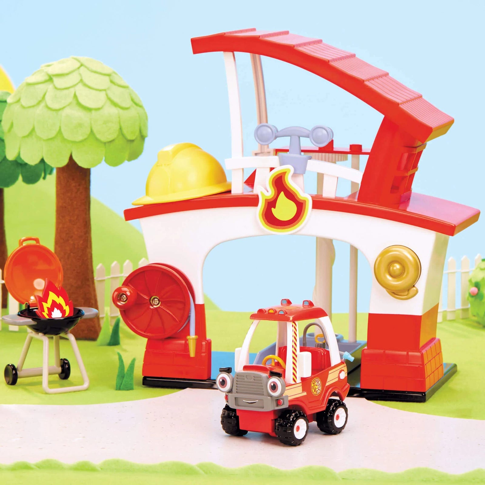 little tikes Let's Go Cozy Coupe Fire Station