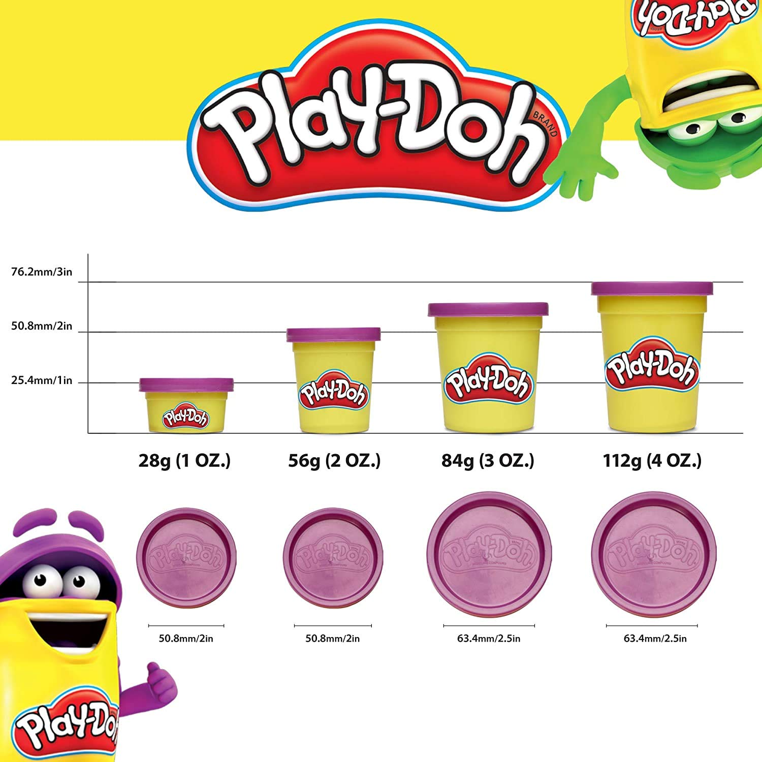 Play-DOH 8 Pack ASST Rainbow