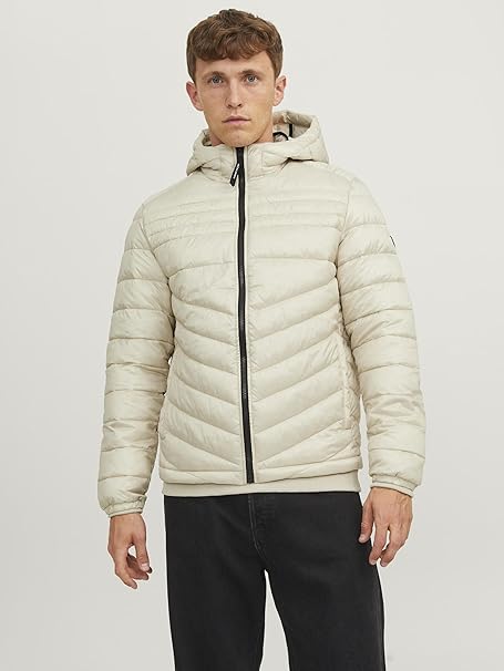 Jack & Jones Men's Jjehero Puffer Hooded Jacket