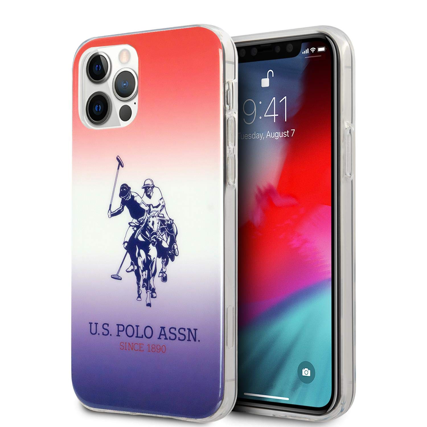 U.S.Polo Assn.Pc/Tpu Hard Case Dh & Logo For Iphone 12 Pro Max (6.7