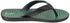 Rider E Graphics Slipp Black/Black/Green Rubber Flip Flop For Kids