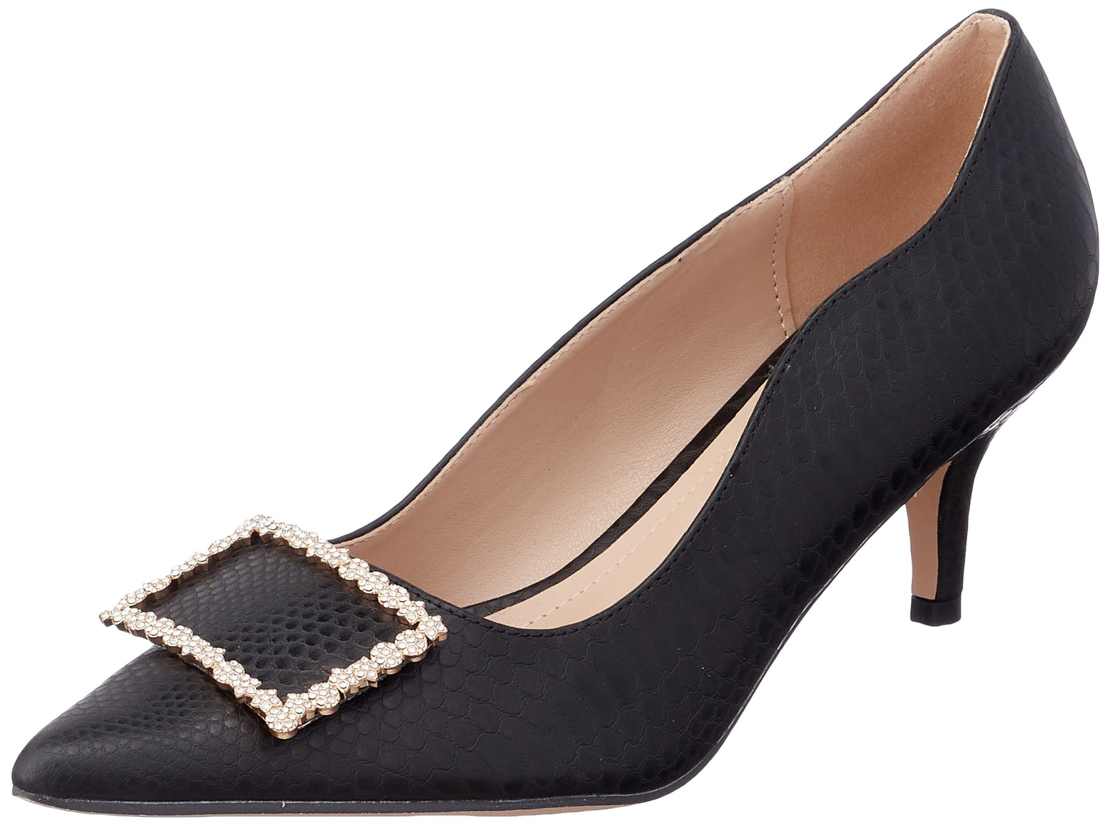 Dejavu Womens Black Pump