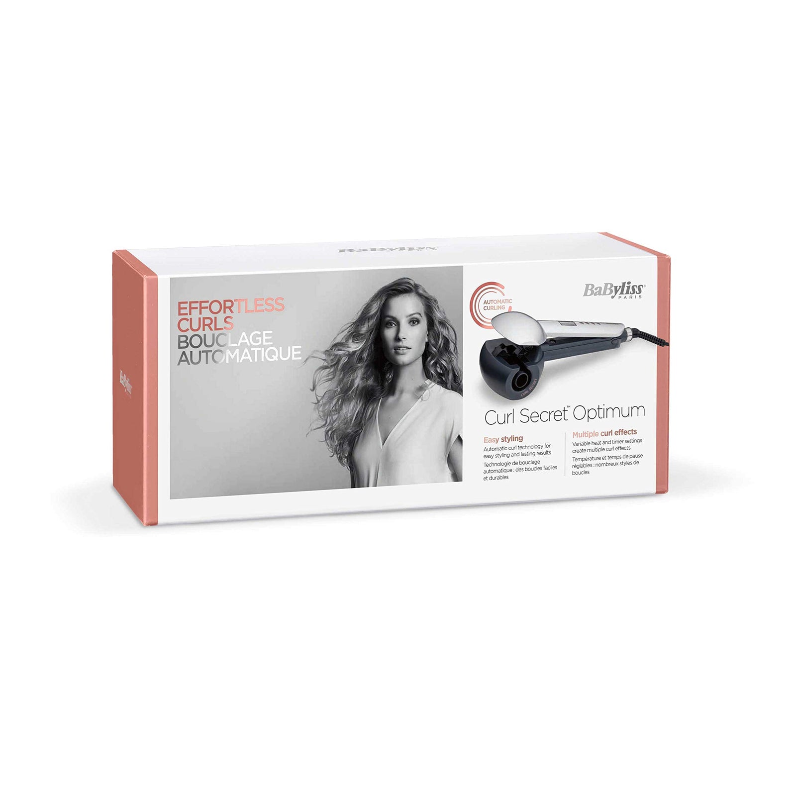 
أداة تجعيد الشعر BaByliss Paris Auto Curl Secret Optimum Ionic Ceramic
العلامة التجارية: BaByliss