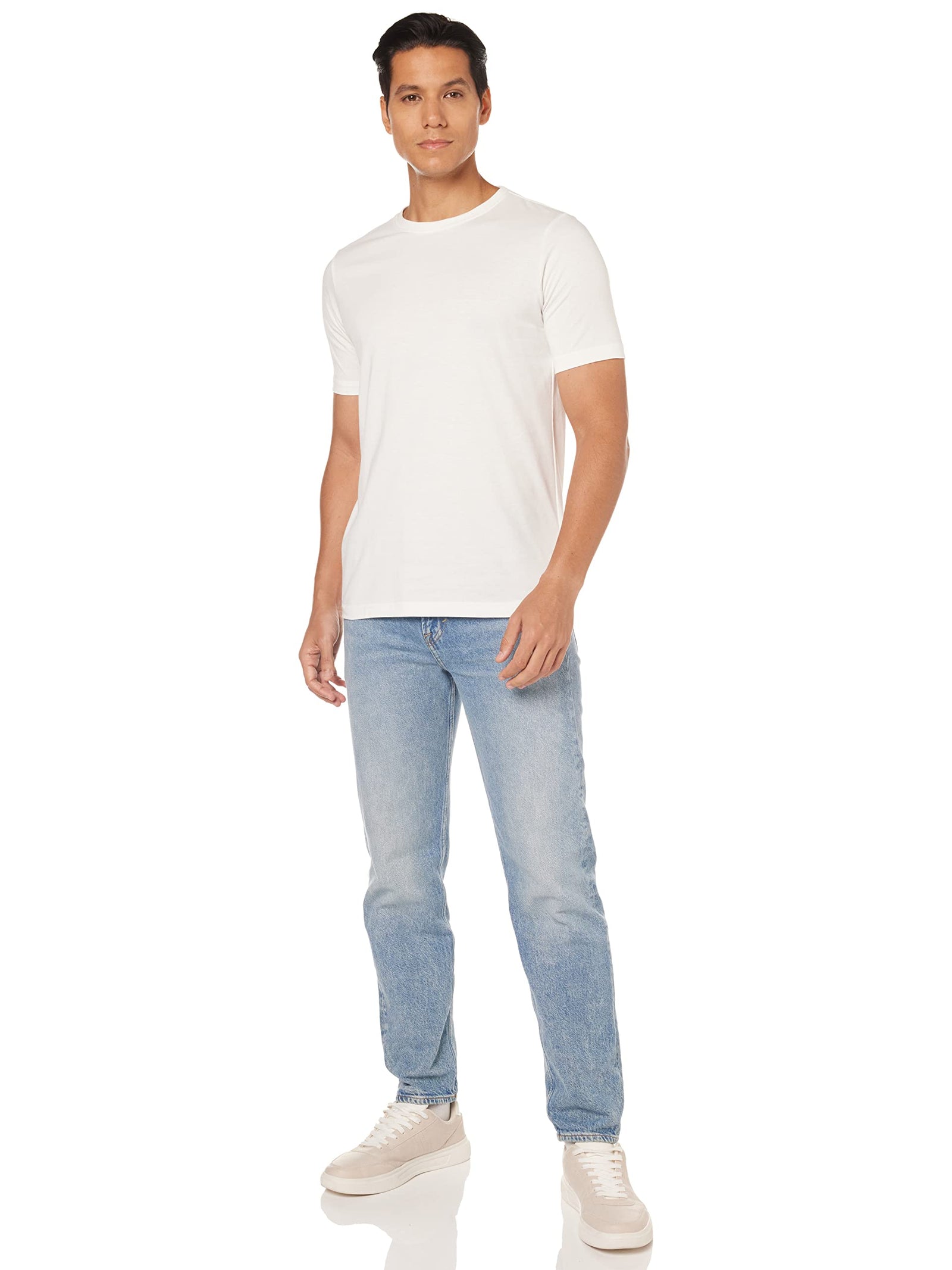 Amazon Brand - Symbol Men's Solid Regular T-Shirt (AW17PLPO2-3)