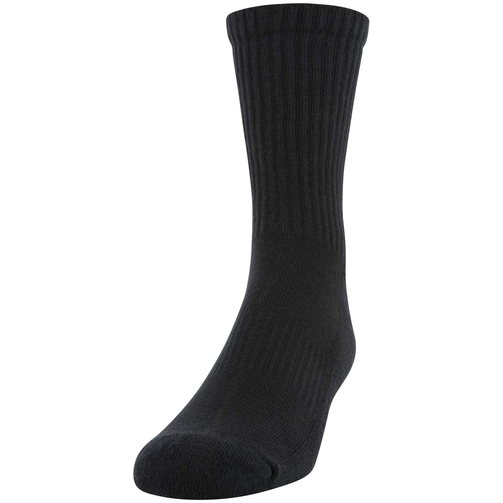 Gildan mens Active Cotton Crew Socks, 10-pairs Crew Socks (pack of 10)