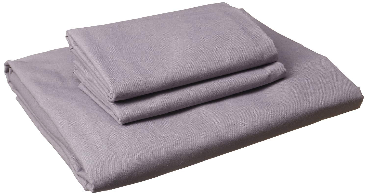 NICE HOME Fitting Bed Sheet Set, 2 Pillow Cases and 1 Bed Sheet