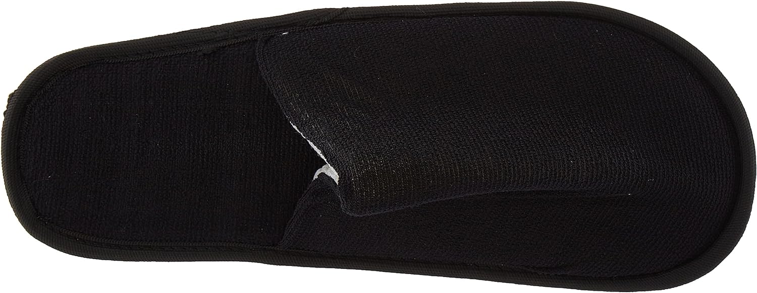 Home Slippers - Pack of 3 Pairs (Black)