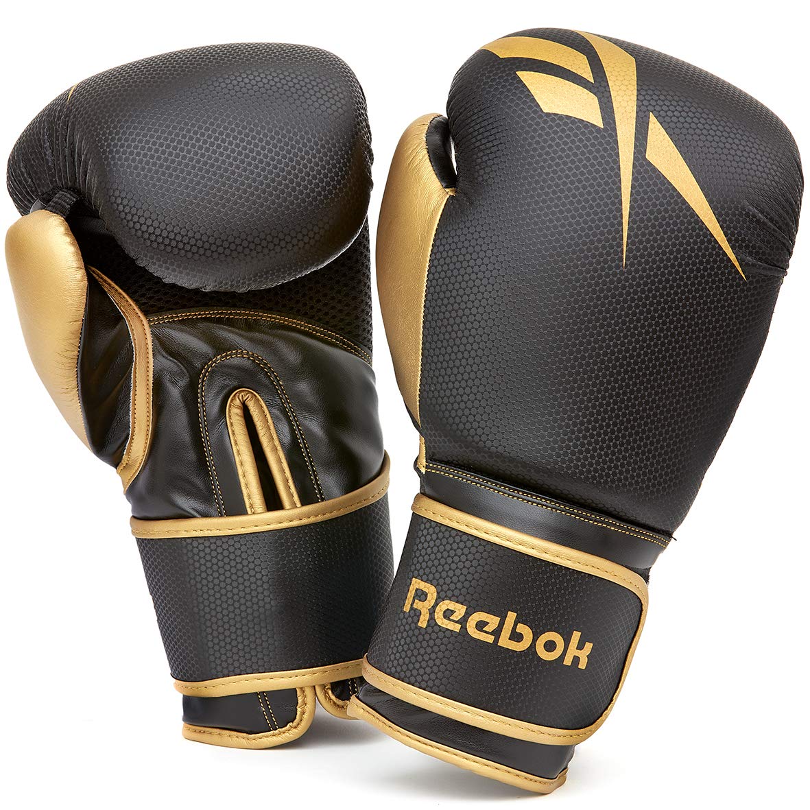 Reebok Retail 16 Oz Boxing Gloves - Gold / Black