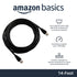 Amazon Basics AmazonBasics RJ45 Cat-6 Ethernet Patch Internet Cable - 14 Feet (4.3 Meters), Black