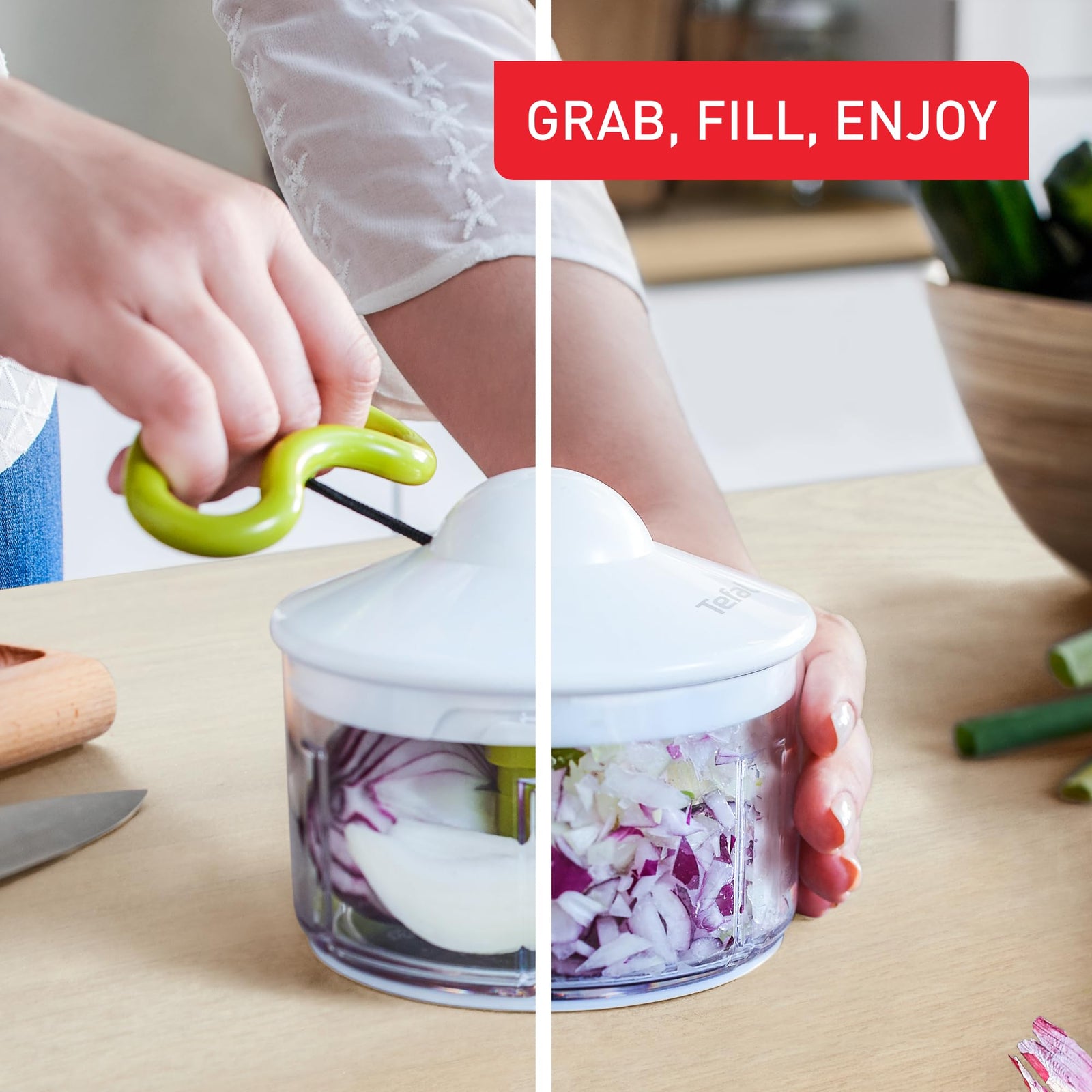 Tefal Easypull Non-electric food processor / chopper, K1330404