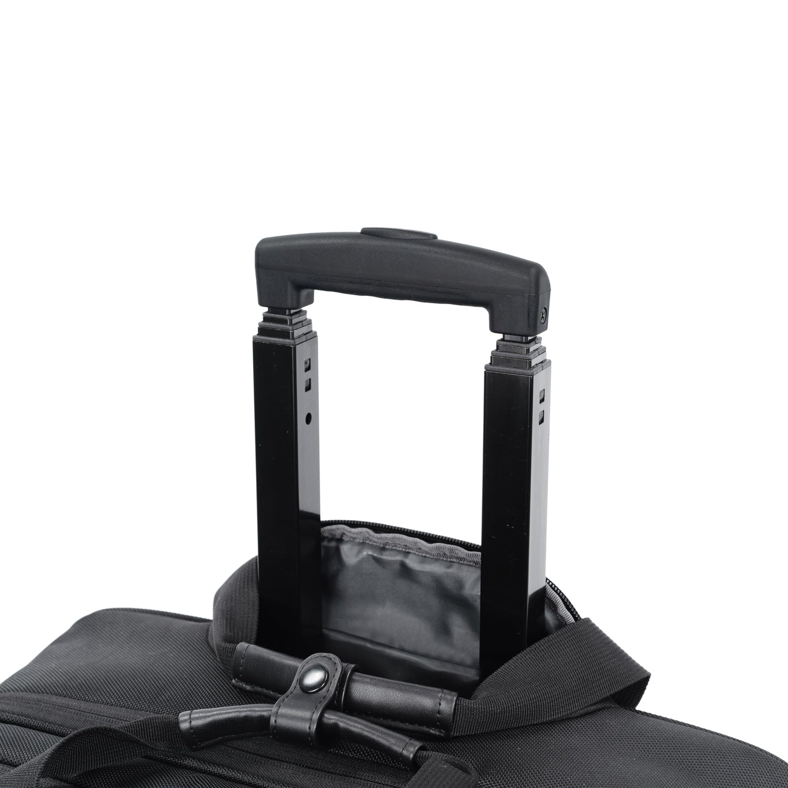 Cabinpro Premium Pilot Case Trolley Water Resistant Multi Compartment Fashion Trolley Laptop Bag for Men, Women on Travel, Business, CP010 (Black)