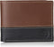 Timberland Men's Hunter Leather Passcase Wallet Trifold Wallet Hybrid