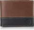 Timberland Men's Hunter Leather Passcase Wallet Trifold Wallet Hybrid