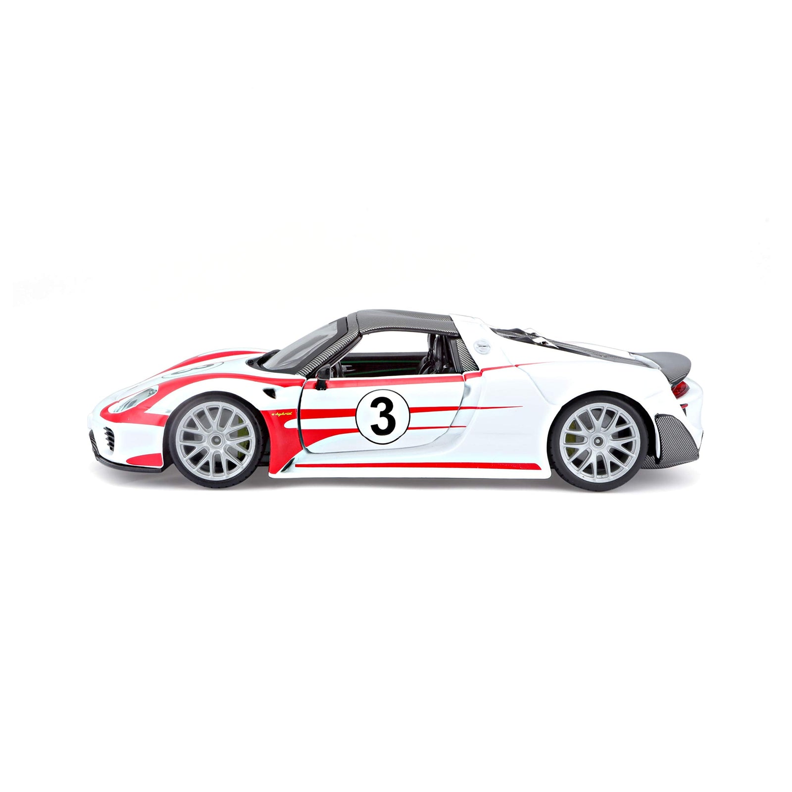 1:24 Scale Porsche 918 Weissach - Race Car Model