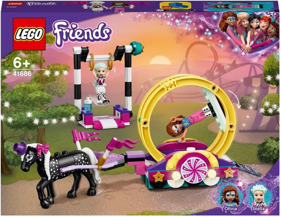 مجموعة بناء LEGO® Friends Magical Acrobatics (41686) – 223 قطعة