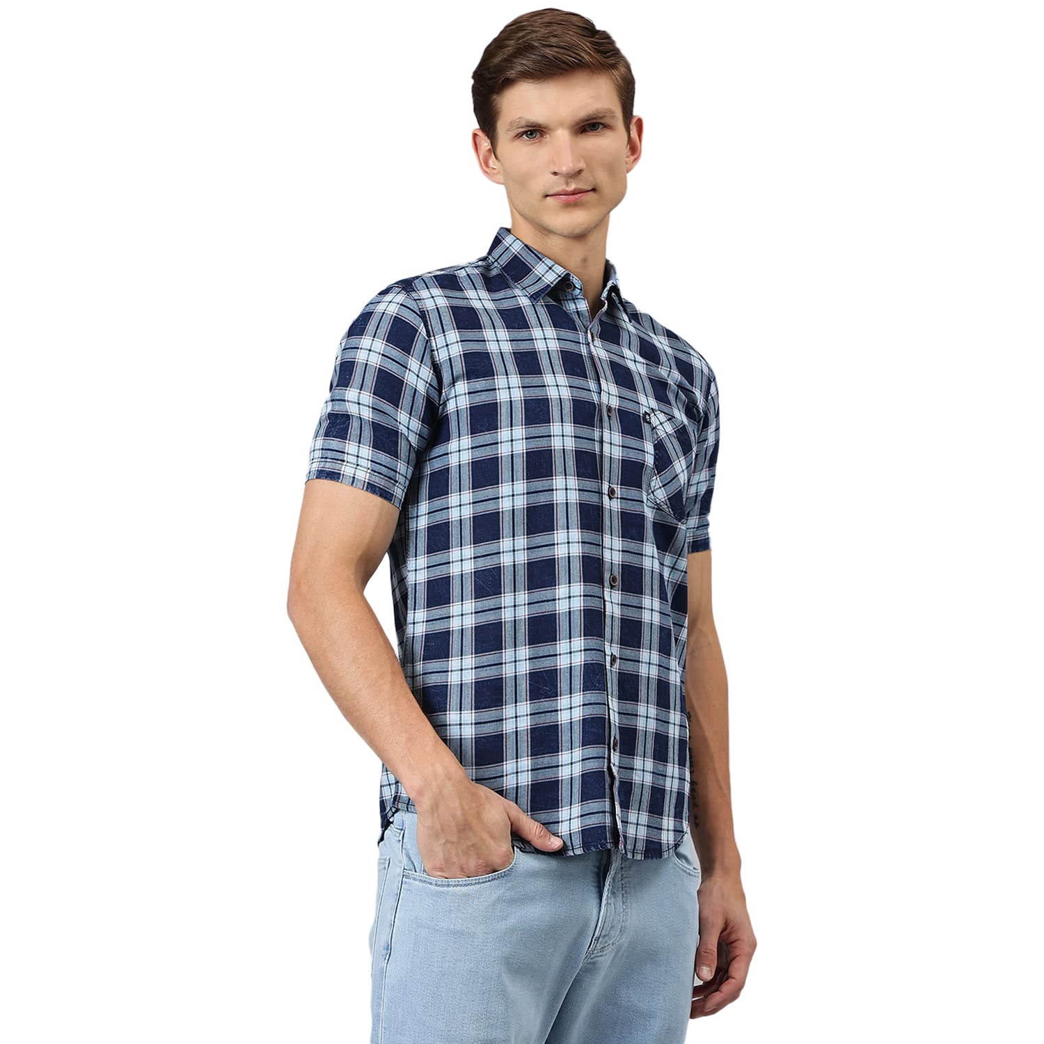 HammerSmith Indigo Checks Shirt