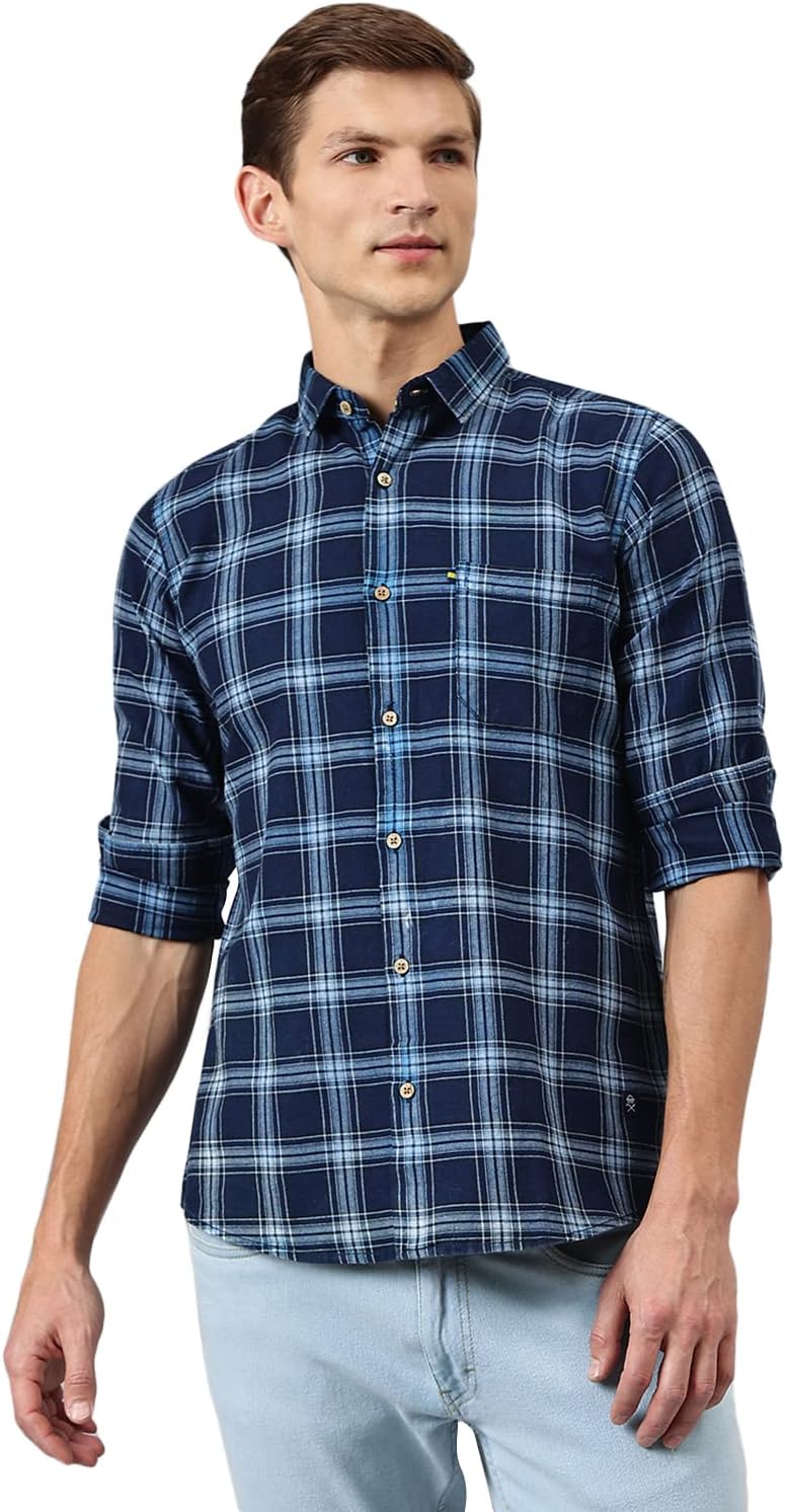 HammerSmith Indigo Checks Shirt