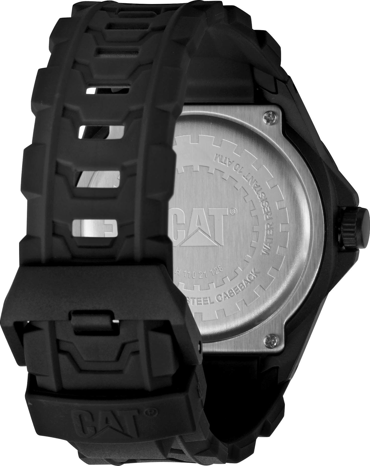 CAT Motion 2020 Men Watch, 45.5 mm case, Polycarbonate case, Rubber Strap (LH)