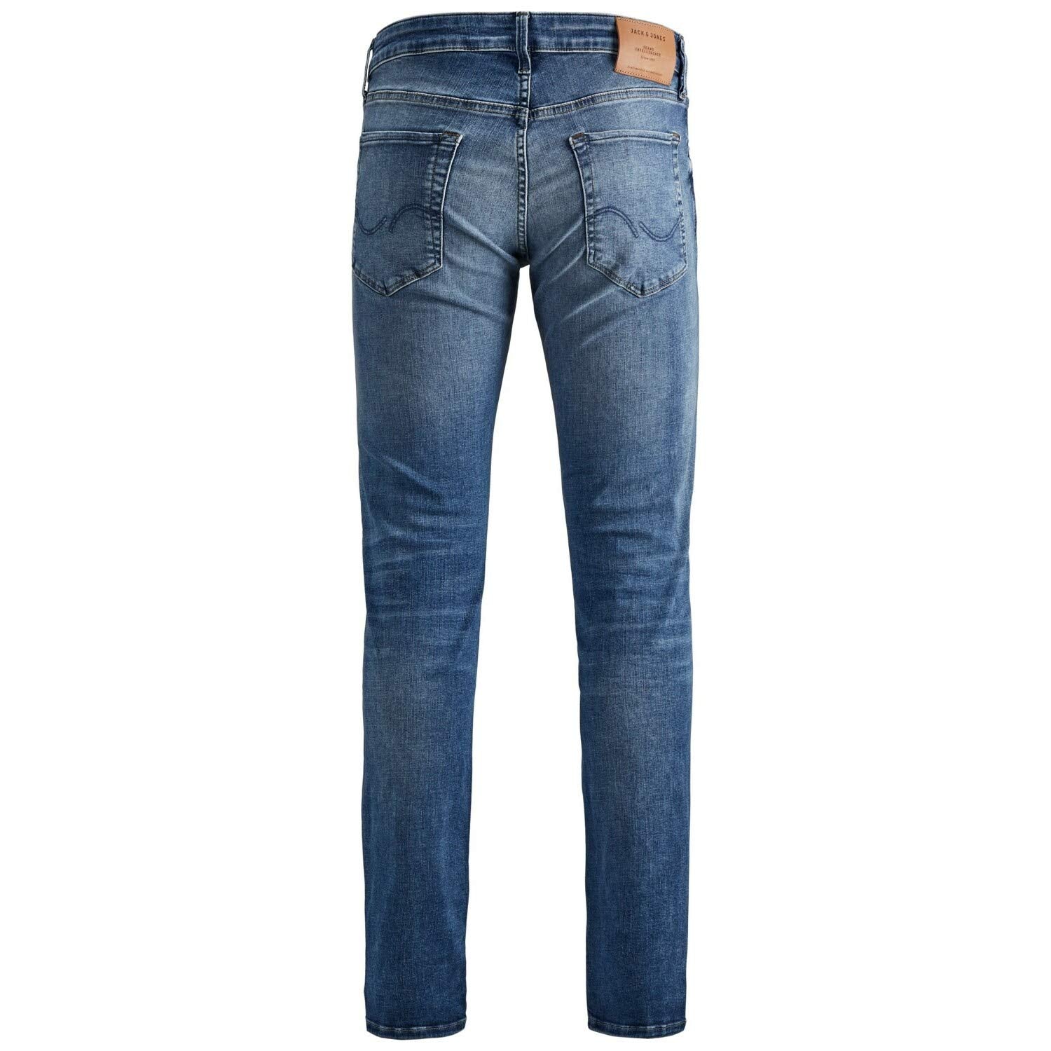 JACK & JONES Men's Jjiglenn Jjicon Jj 357 50sps Noos Slim Jeans