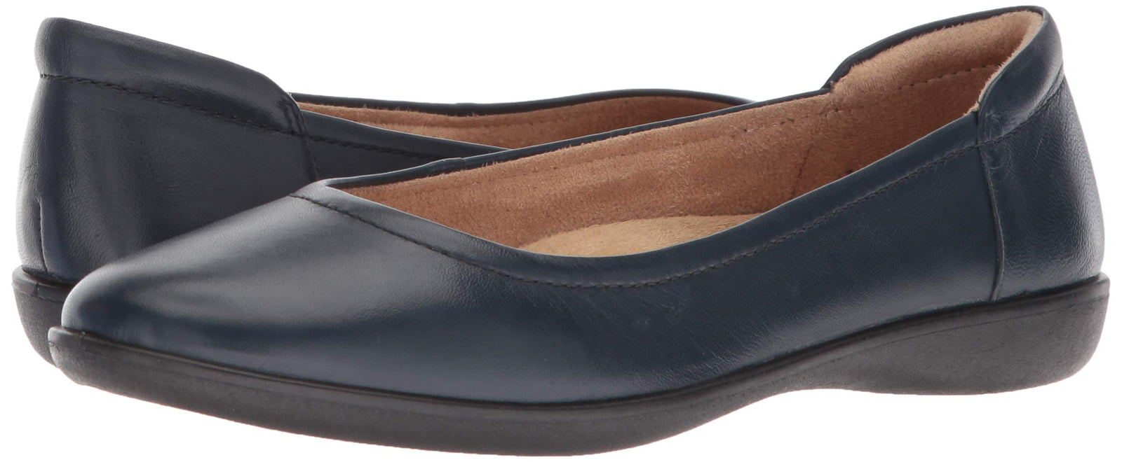 Naturalizer Women's Flexy Ballet Flat, Navy