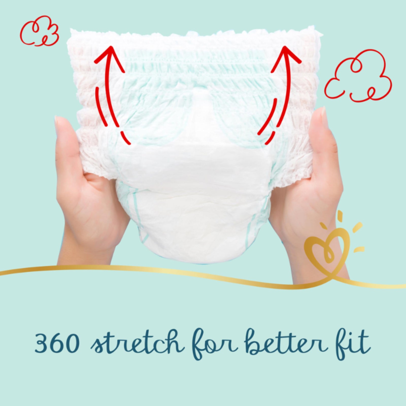 Pampers Premium Care Pants Diapers, Size 3, 6-11kg, Unique Softest Absorption for Ultimate Skin Protection, 56 Count