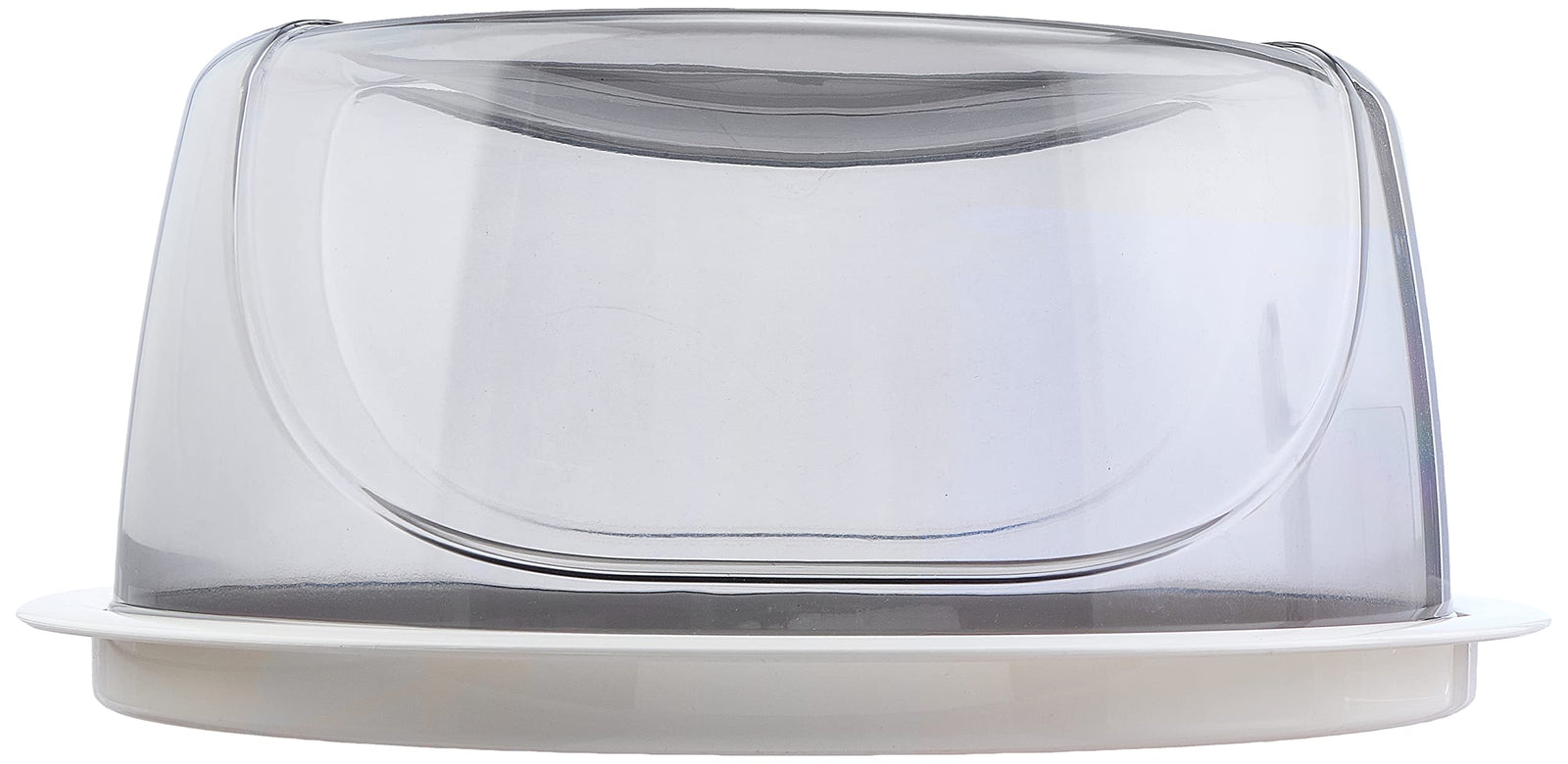 Round acrylic clear color base round tankcase (34 * 15cm) - grey*white