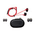 HyperX HX-HSCEB-RD Earbuds With In-line Mic - Black/Red, Wired