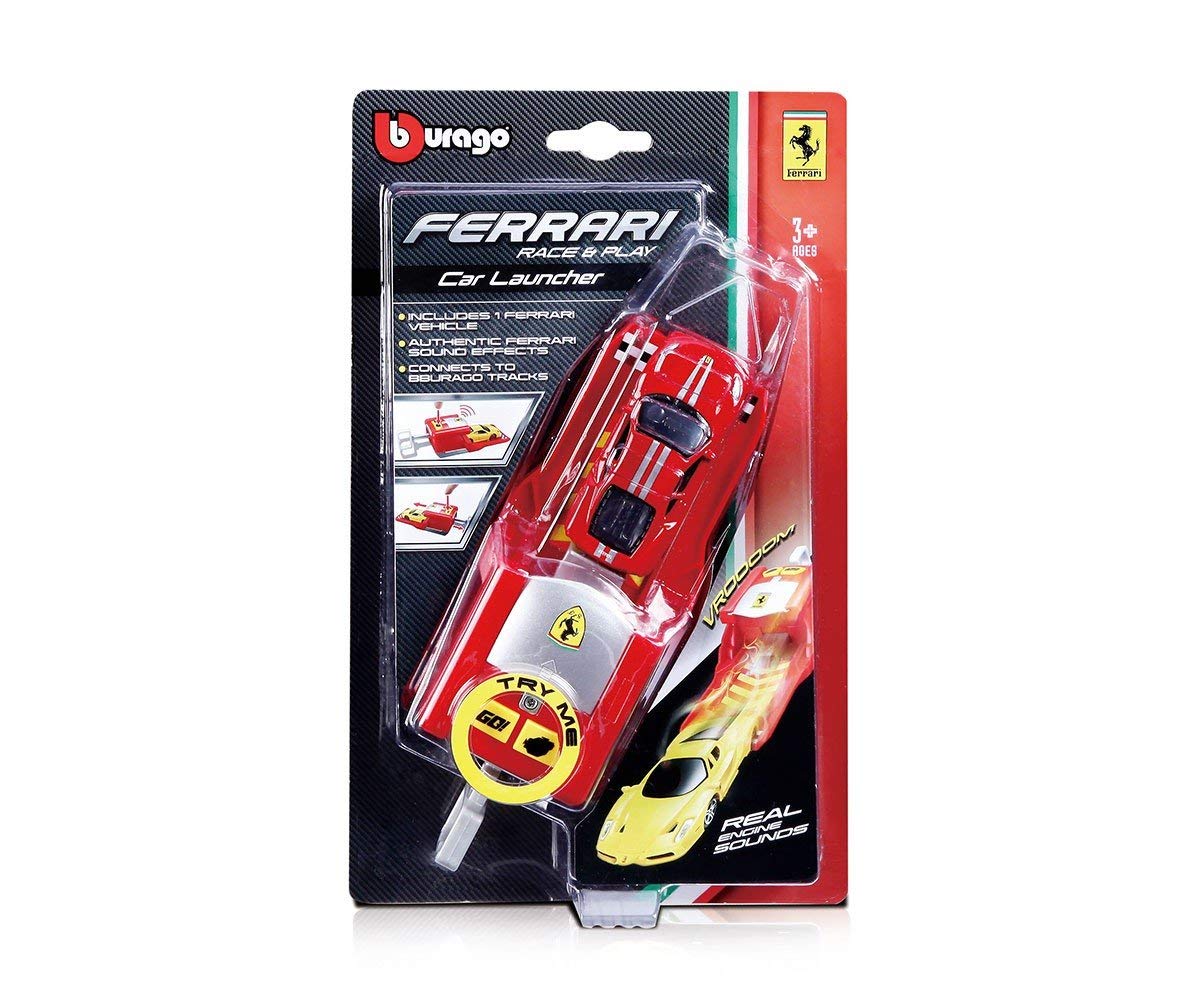 Bburago b18-56095 1:64 scale race and play car launcher-multi size