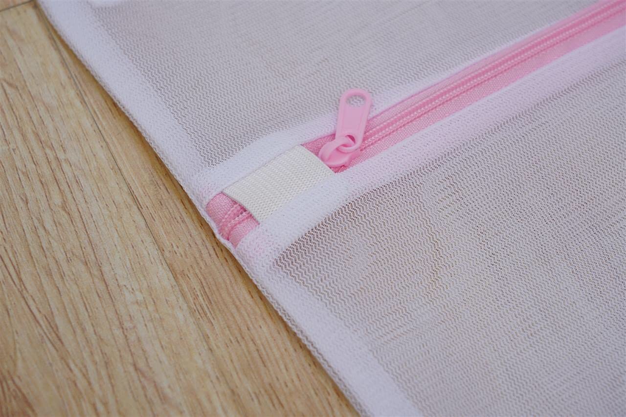 In-House 5PCS Mesh Laundry Bags for Clothing, Resuable Travel Storage Bag, Washing Machine Bags for Laundry, Blouse, Bra, Hosiery, Stocking, Underwear, Lingerie (A)
