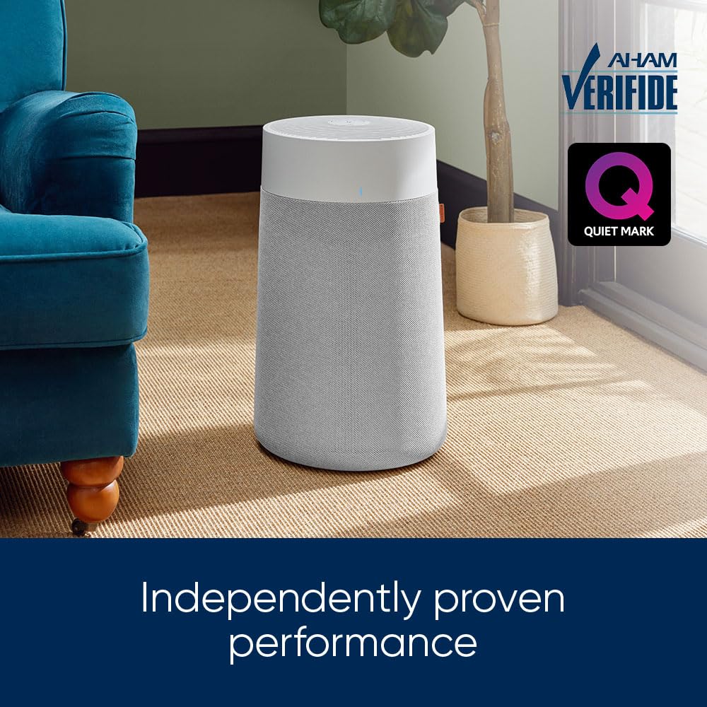 Blueair – Blue Max/Pure 3350i, Smart Air Purifier, Air Quality Sensor, HEPASilent Filter UpTo 86m² Room Removes 99.97% Pollen, Dust, Mould, Bacteria, Viruses|Activated Carbon Reduces VOCs, Odours