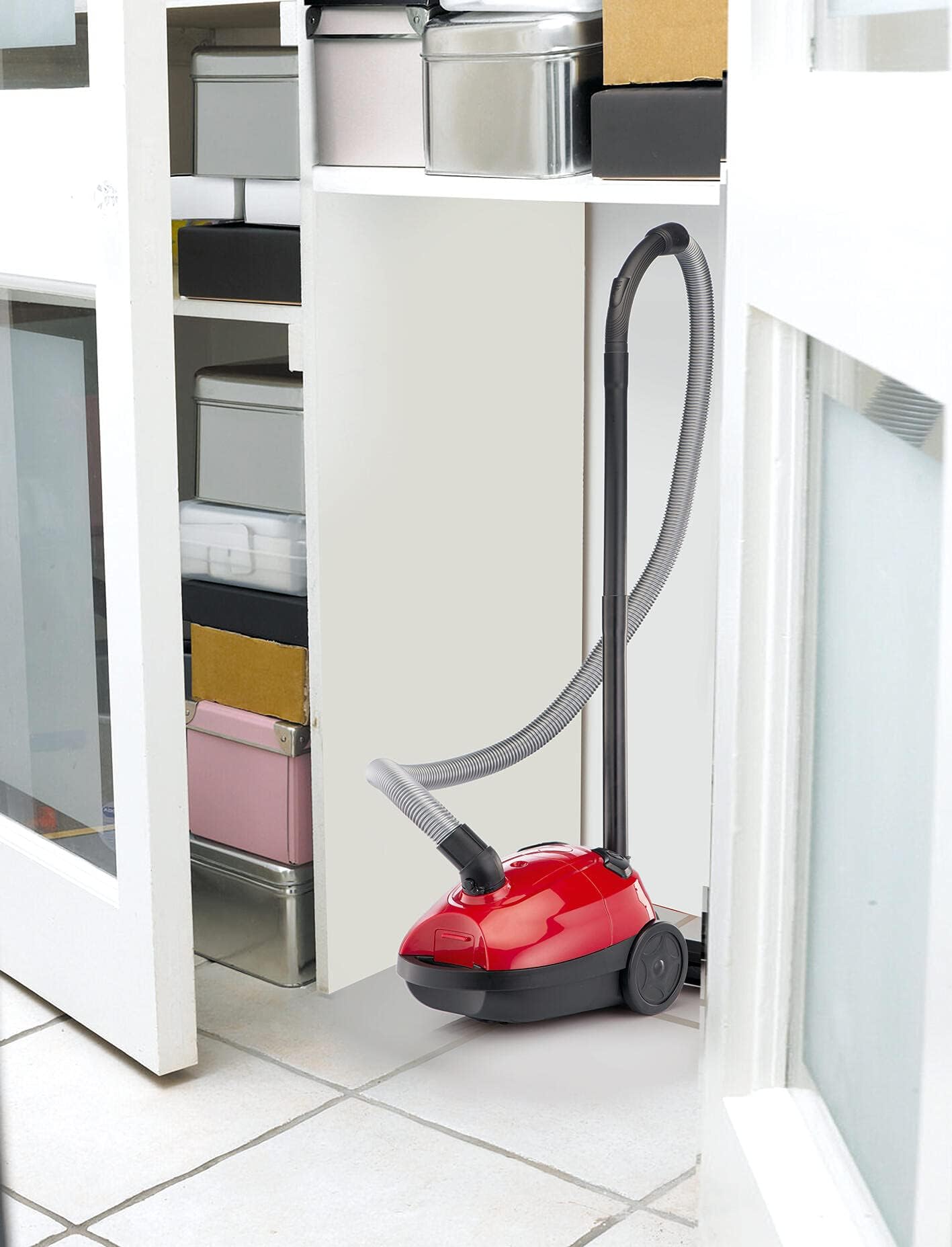 Black+Decker Vacuum Cleaner 1000W 1L Red/Black Vm1200-B5