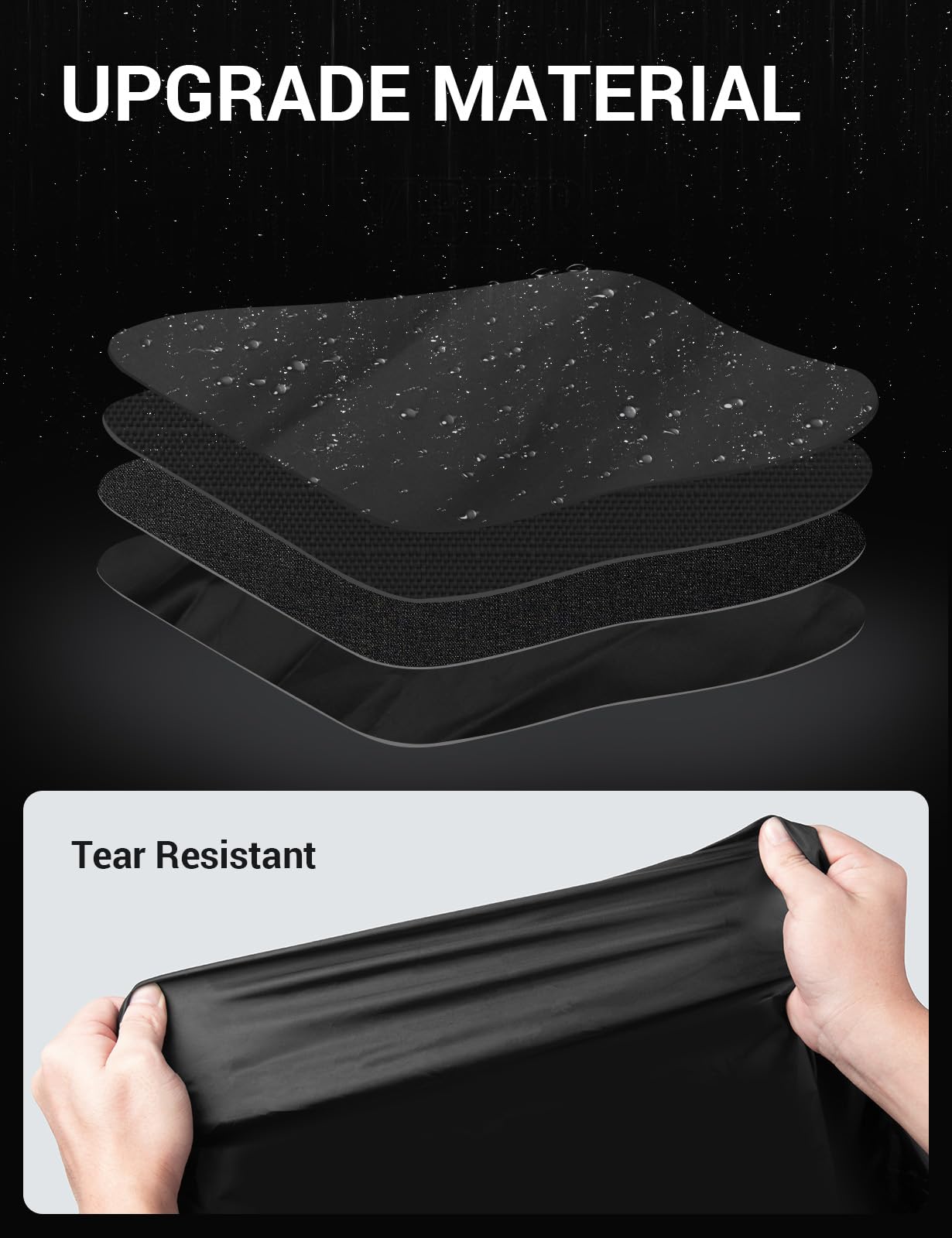 Car Cover for Honda Accord 2019-2022 2023, Waterproof All Weather for Automobiles, Windproof Snowproof Rain Hail Sun UV Protection Full Outdoor Indoor Exterior Car Covers, Black