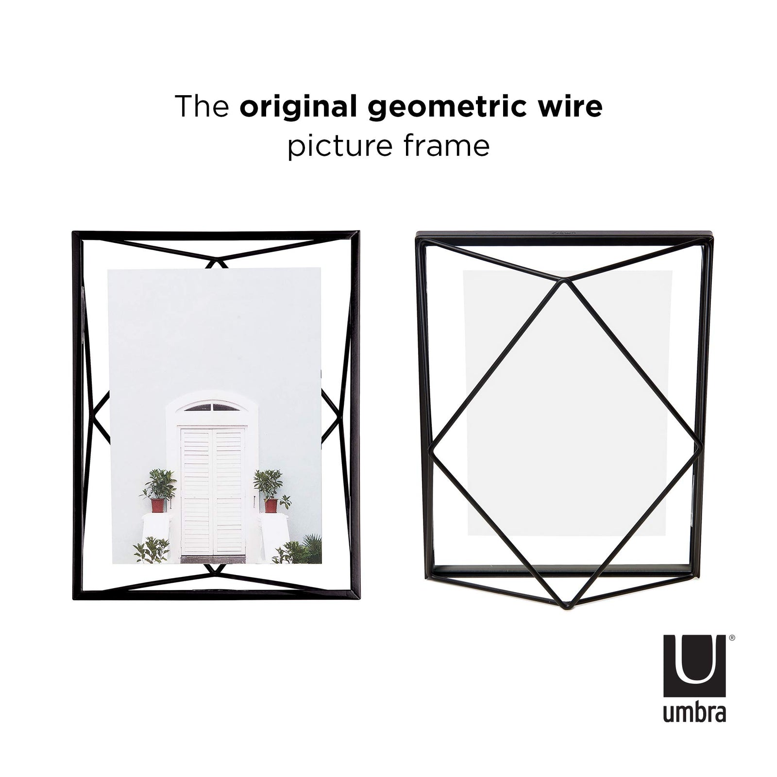 Umbra Prisma Multi Picture Frame – Photo Display for Desk or Wall, Chrome