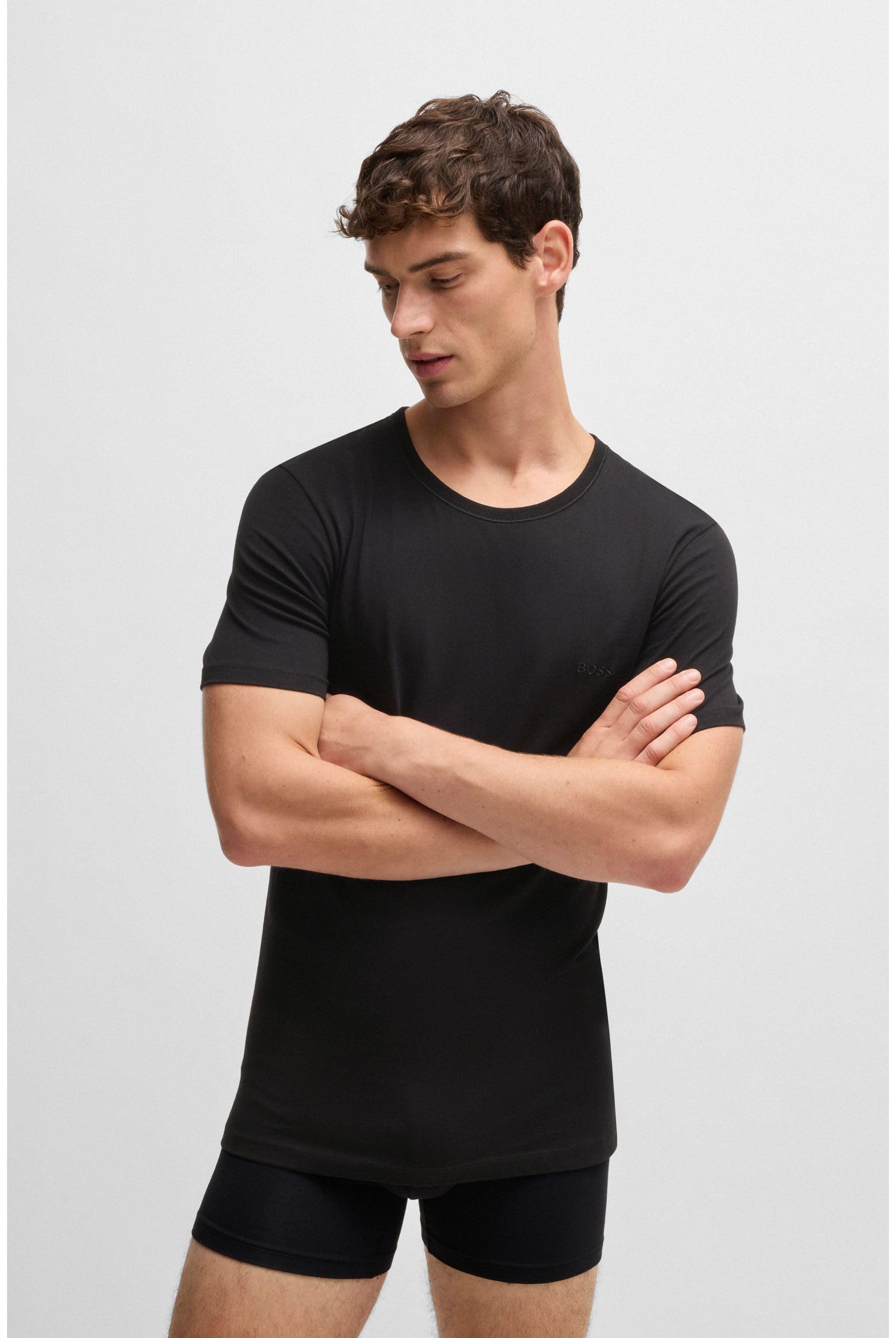 Hugo Boss mens 3Pack Classic SHIRT (pack of 1)