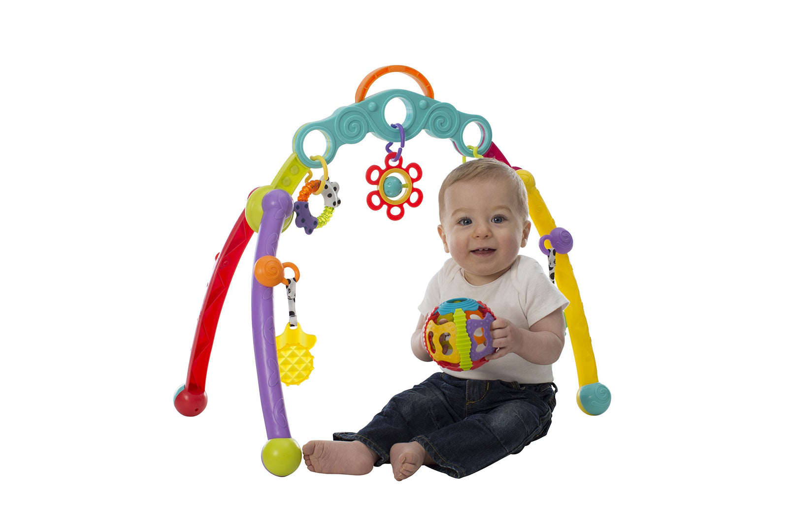 Playgro Fold & Go Playgym For Baby Infant Toddler Children 0185475, Playgro Is Encouraging Imagination With Stem/Stem For A Bright Future - Great Start For A World Of Learning