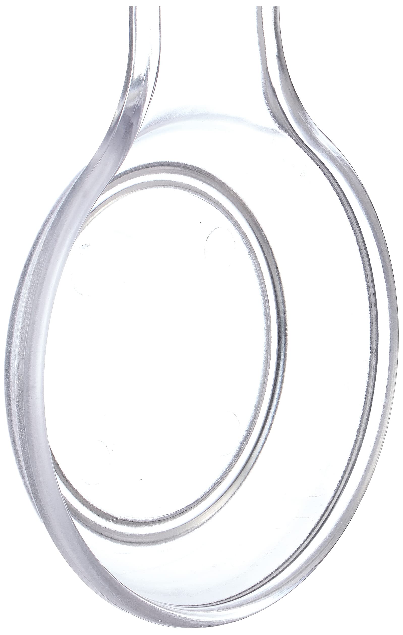 Merwy 10037 aclyric spoon holder with handle set of 3 pieces - clear